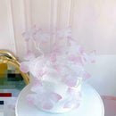 6PCS Butterflies Beautiful Elegant Insert Cards Birthday Cake Prop U A S5R8