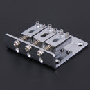 Adjustable Guitar Tailpiece for Cigar Box Guitar 3 String Hard-tail