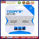 TOOPRE 2 Pairs Connecting Master Links Mountain Bike Chain Link Connector Joi