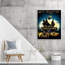 Halloween Pumpkin Oil Paint By Numbers Kit Frameless Picture 40x50cm (B1604)