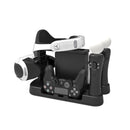 HBP-265 6 in 1 for PS5 VR Move Controller Charger Storage Holder (Black) Newly