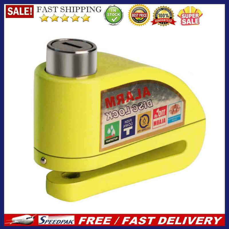 Motorcycle Bike Alarm Lock 110dB Loud Security Mountain Bicycle Disc Brake Lo