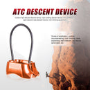 Rappel ATC Belay Device Descender Camping Rock Climbing Equipment (Orange) Newly