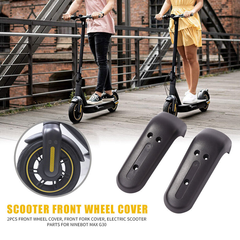 2x Electric Scooter Replacement Parts Front Fork Cover Shell for Ninebot MAX G30