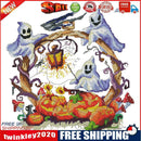 Partial Embroidery Halloween DIY Cross Stitch Kits Stamped 11CT Needlework