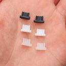 Micro Charger Port Silicone Stopper Dustproof Cover Anti Dust Plug