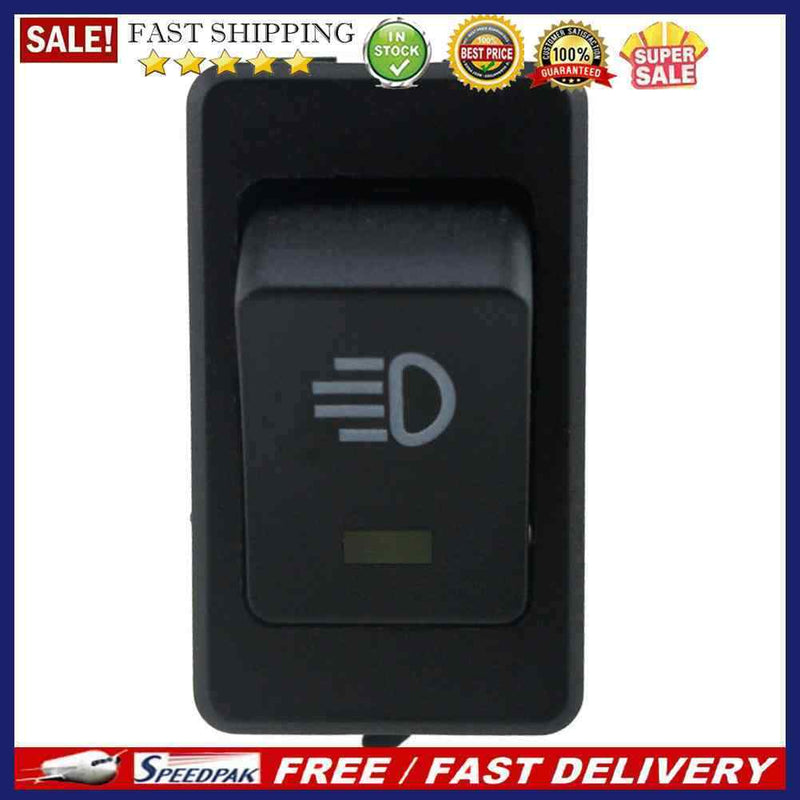 Universal Car Truck Boat Marine Fog Lamp Rocker Switch with LED Indicator 12V