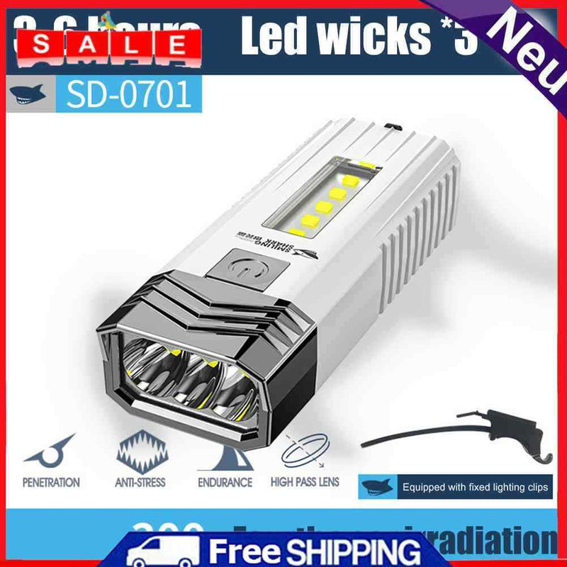 Portable Torch Cycling Accessories Outdoor Flashlight for Camping Adventure Lamp