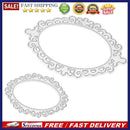 2pcs Oval Cutting Dies Album Decor Scrapbooking DIY Template Lace