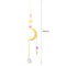 Suncatcher Crystal Star Moon Sun Chandelier Pendant Prism Hanging Lamp Orname