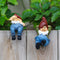 Dwarf Ornaments Elf Pendant Flower Pot Hanging Decoration Climbing Elf