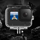 For TELESIN GoPro Hero 10 waterproof case Action Camera Case 50m