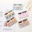 8 Digit Ultra Thin Solar Power Calculator Portable Mini Calculators