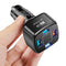 #A 4USB Car Chargers Power Outlet for Mobile Phone Auto Fast Charging Accessorie