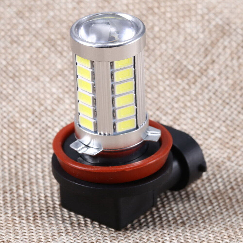 H11 Fog Lights High Power Headlight Bulbs 12V 5630 SMD 6000K White
