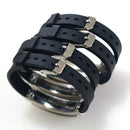 Medical Warning Alert Bracelet Epilepsy Allergy Sign Wristbands (Diabetic) Newly