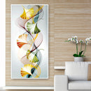 Ginkgo Leaf 5D Diamond Painting Full Round Drill Cross Stitch DIY Mosaic Craft