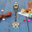 Retro Wax Sealing Stamp Alloy Handle Grip Wedding Post Stamping Decor (A) Newly