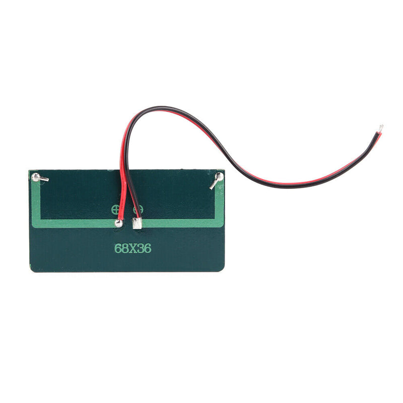 0.3W Solar Panel with Wire Mini Solar System DIY Polysilicon Board (2pcs) Newly