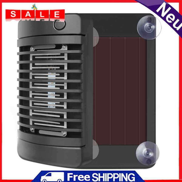 4LED Solar Mosquito Zapper Indoor Mute Electric Shock Mosquito Killer Lamp