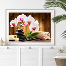 5D DIY Full Round Drill Diamond Painting Phalaenopsid Home Decoration Art Craft