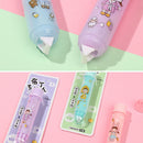 Glue Tape Dispenser Double Sided Adhesive Correction Tape Dots Stick Roller