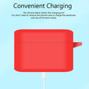 Wireless Earphone Cover for 1MORE PistonBuds Pro Charging Box Shell (Red) Newly