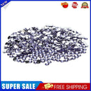 30g 6mm Crystal Rhinestone Acrylic Flat Back for DIY Scrapbooking (Purple)