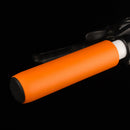 Mountain Bike Handlebar Grips Cover Soft Bicycle Handle Grips Set (Orange) Newly