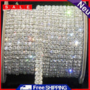1 Yard Two Row Stones Rhinestone Trim Rhinestone Band Rhinestones Decorate Sewing