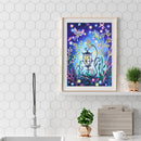5D DIY Partial Special Shaped Drill Diamond Painting Luminous Lamp Decor