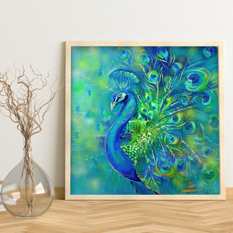 5D Diamond Painting Peafowl Set Full Round Mosaic Art Picture DIY Home Decor