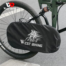 Bike Crankset Cover Polyester Bike Chain Cover Waterproof Outdoor Bicycle Cover