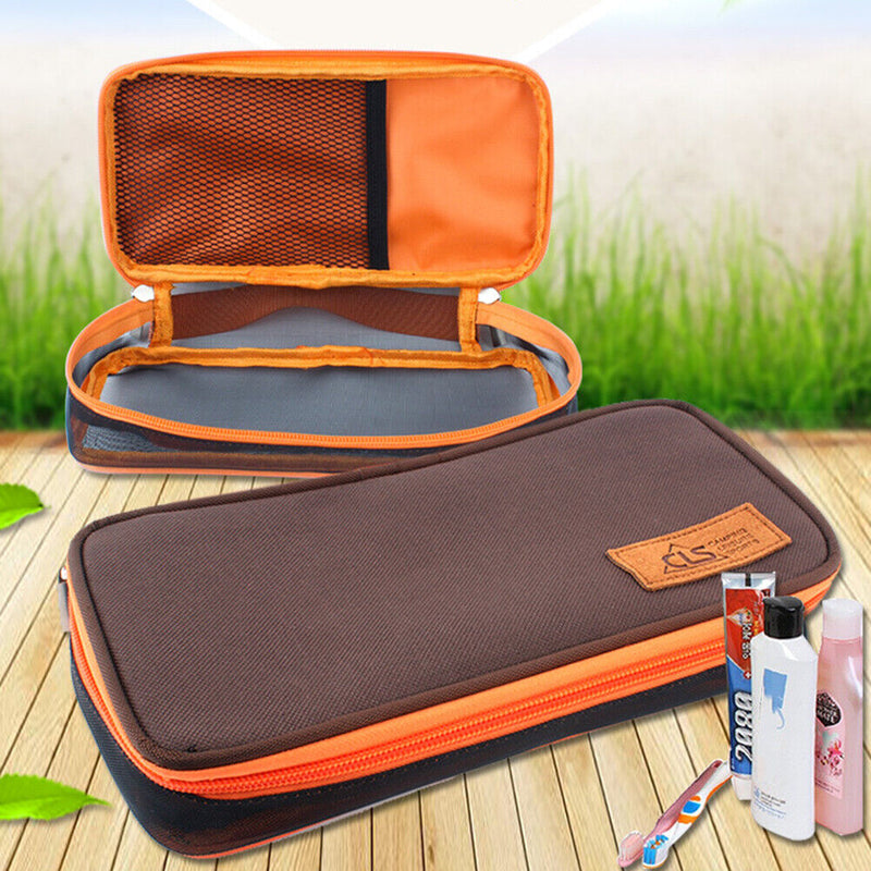 Outdoor Camping Picnic Cutlery Bags Carrying Case BBQ Dishes Storage