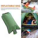 Outdoor Inflatable Mattress Bag Ultralight Camping Air Pouch (Army Green) Newly