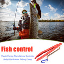 Plastic Fishing Pliers Gripper Body Grip Grabber Fishing Clip Clamp (Red) Newly