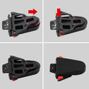 Cleat Protective Cover Rubber Road Bike Pedal Cleats Covers Protector Pads Newly