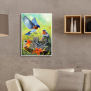 5D DIY Diamond Painting Kits Flying Animals Full Round Drill Wall Decor Craft
