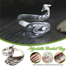 Fish Phoenix Knitting Loop Crochet Ring Ring Sewing Accessories Thimble Ring
