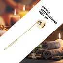 21cm Stainless Steel Wick Snuffer Solid Color Household Candle Wick Extinguisher