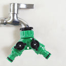 3/4 Garden Faucet Y-Type Distribution Water Pipe Joint Double Head Small Nozzle