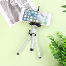 For Photo Live Video 360 Rotating Camera Tripod Monopod Bracket with Phone Clip