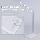 LED Desk Lamp, Multifunctional Eye-Caring Table Light for Working, Reading, Home
