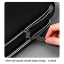 Large Capacity Pencil Case Multi-layer Canvas Pencil Pouch (6881 Black)