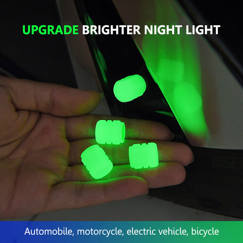 4pcs Valve Cover Universal Gas Nozzle Tyre Valve Cap for Auto Motorcycle Bi