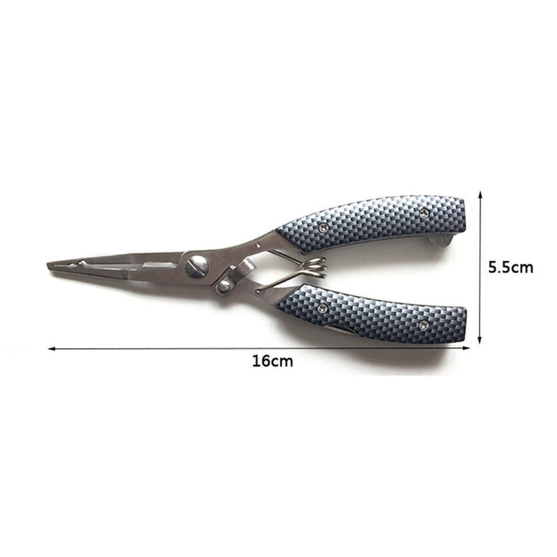 Fishing Pliers Scissor Braid Line Lure Cutter Hook Remover Cutting Tongs