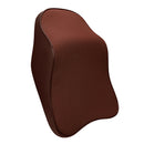 Car Head Neck Support Cushion Memory Foam Auto Headrest Pillow (Coffee) Newly