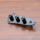 Bass Control Panel Professional Pre-wired Control Plate for Jazz Bass Guitar