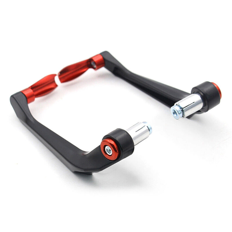 Motorcycle Handguards CNC Aluminum Hand Guards for 7/8 Handlebar (Orange) Newly