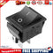 Rocker Switch Power Switch 2-Level 4-Pin Without Light AC125-250V (Black)